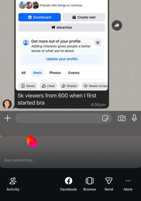 From 600 to 5,000 viewers per post